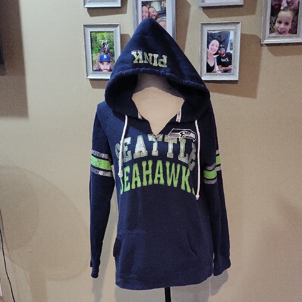 PINK Victoria's Secret Seattle Seahawks Hoodie